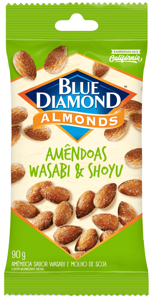 Amêndoas wasabi & shoyu 30g / 90g