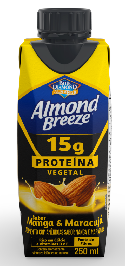 Bebida Proteica Vegetal sabor Manga&Maracujá Almond Breeze