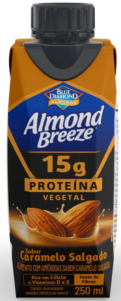 Bebida Proteica Vegetal sabor Caramelo Salgado Almond Breeze